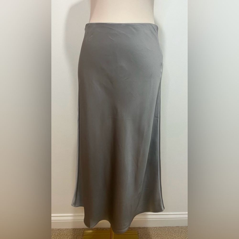 J.Crew Gwyneth slip skirt in vintage dove - Picture 5 of 9